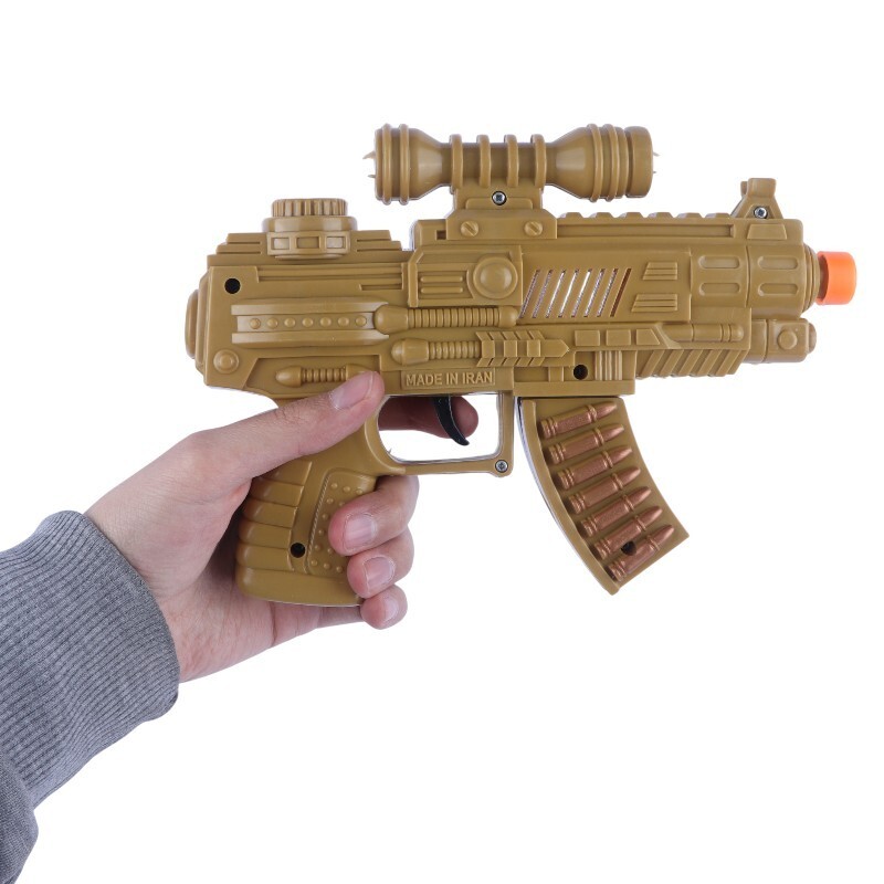 تفنگ مسلسل جرقه ای اسباب بازی راشا RS002