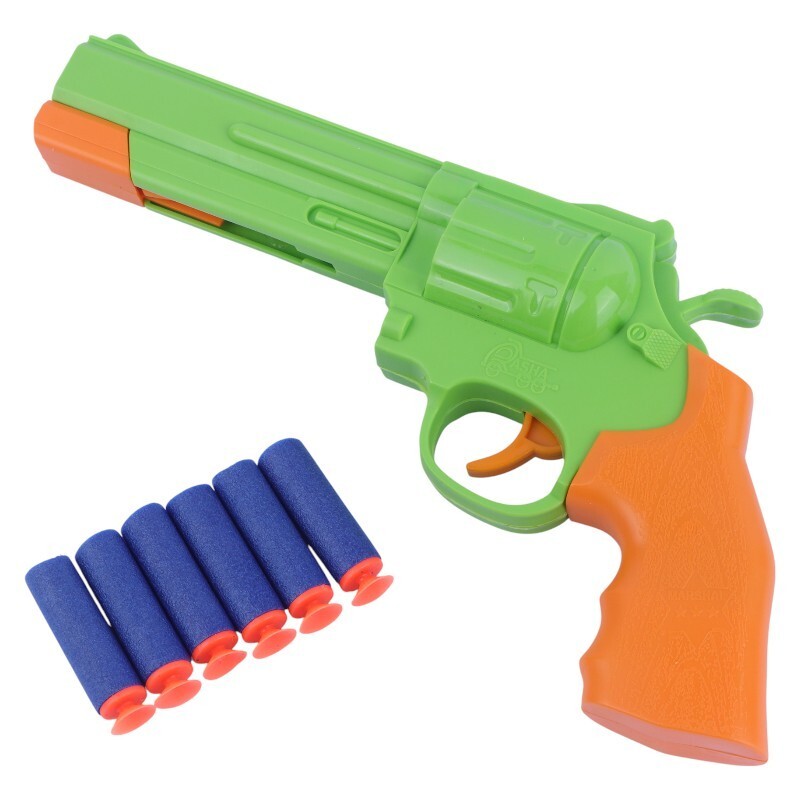 تفنگ هفت تیر اسباب بازی وکیومی راشا 3105