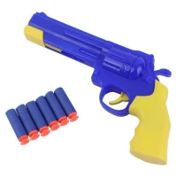 تفنگ هفت تیر اسباب بازی وکیومی راشا 3105