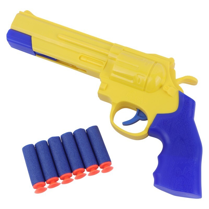 تفنگ هفت تیر اسباب بازی وکیومی راشا 3105