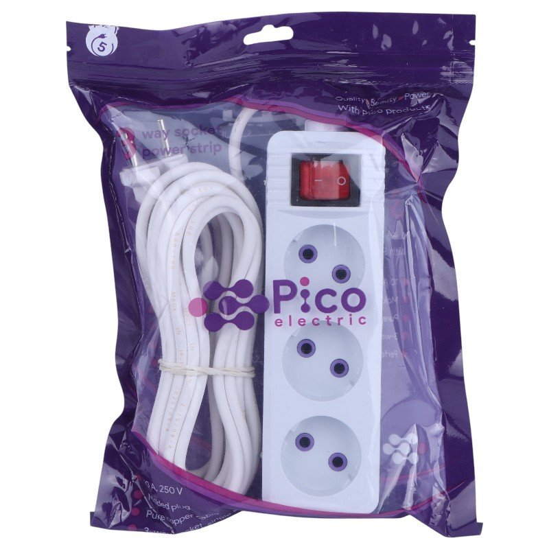 چند راهی 3 خانه پیکو الکتریک با کابل 5 متری