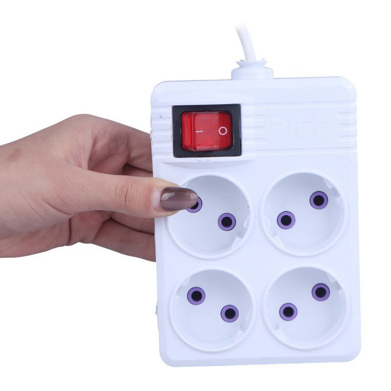 چند راهی 4 خانه پیکو الکتریک با کابل 5 متری