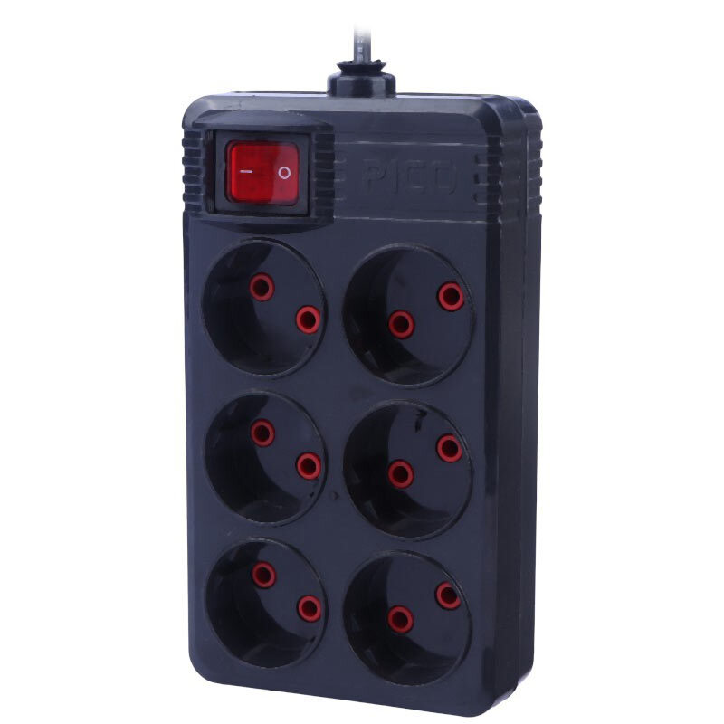 چند راهی 6 خانه پیکو الکتریک با کابل 5 متری