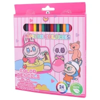 مداد رنگی 24 رنگ طرح لبوبو MD91069-24