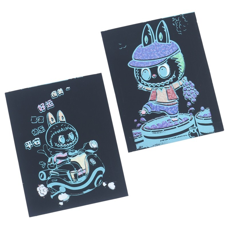 اسکرچ لبوبو سایز 10.3*8.1 سانتی متر