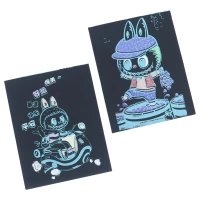 اسکرچ لبوبو سایز 10.3*8.1 سانتی متر