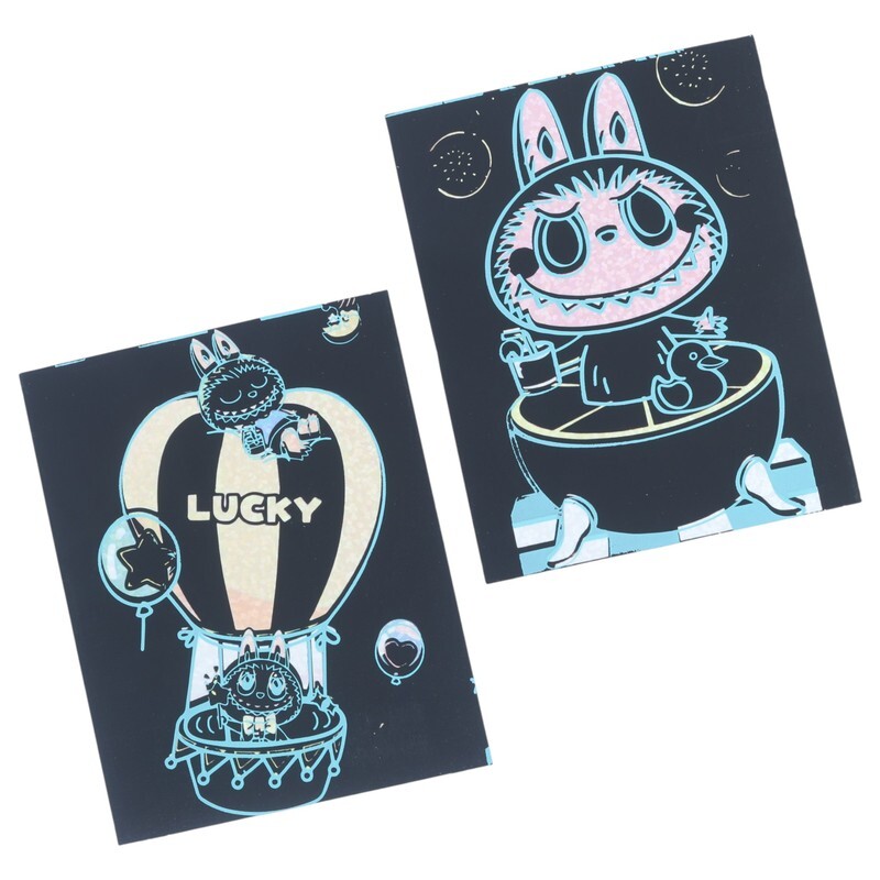 اسکرچ لبوبو سایز 10.3*8.1 سانتی متر