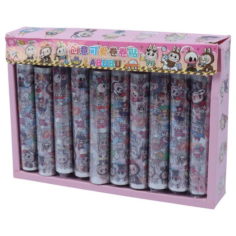 برچسب رولی طرح لبوبو JJ-QSQ