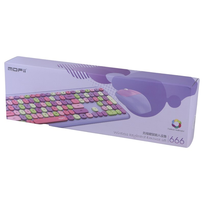 کیبورد و موس بی سیم مافی 666