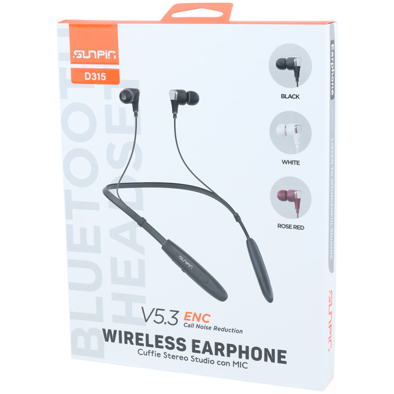 هندزفری بلوتوثی گردنی سان پین D315