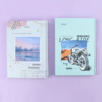 دفتر سیمی 200 برگ رحلی نهال آلما کد 1271