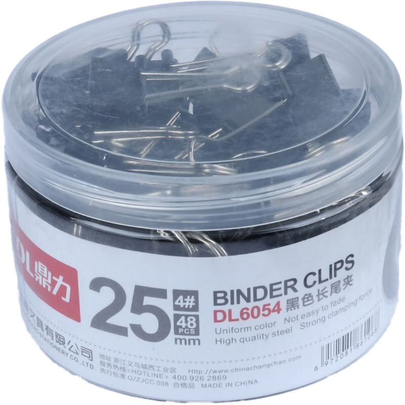 گیره دوبل DL DL6054 25mm بسته 48 عددی