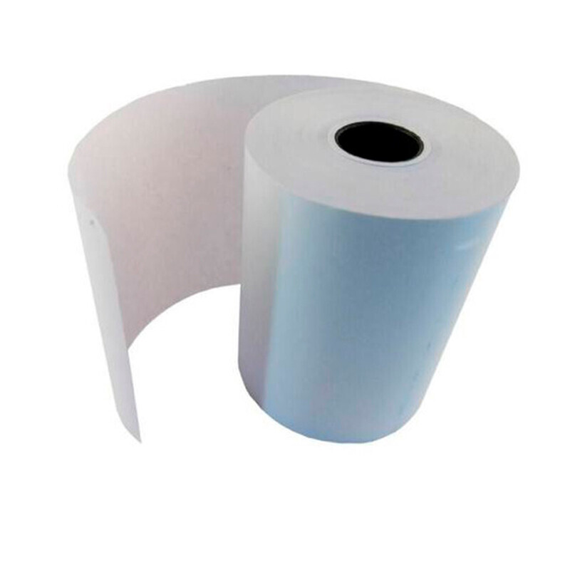 کاغذ رول حرارتی کارتخوان چاپ مشکی 16 متری بسته 24 عددی