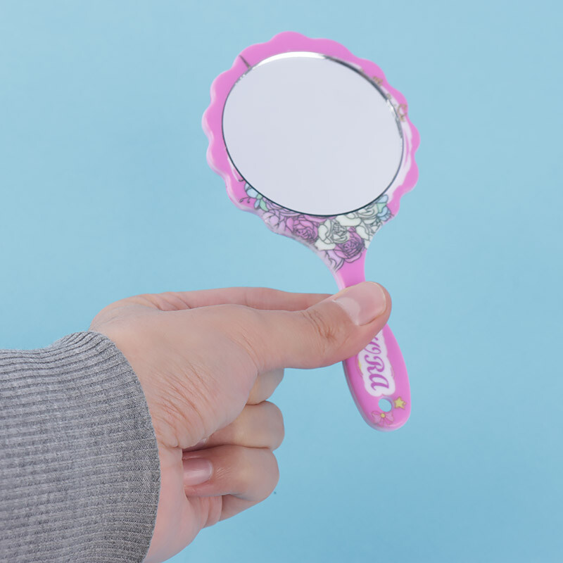 آینه دستی طرح اسب تک شاخ