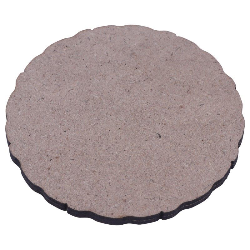 زیر لیوانی چوبی یلدایی طرح درخت رویال