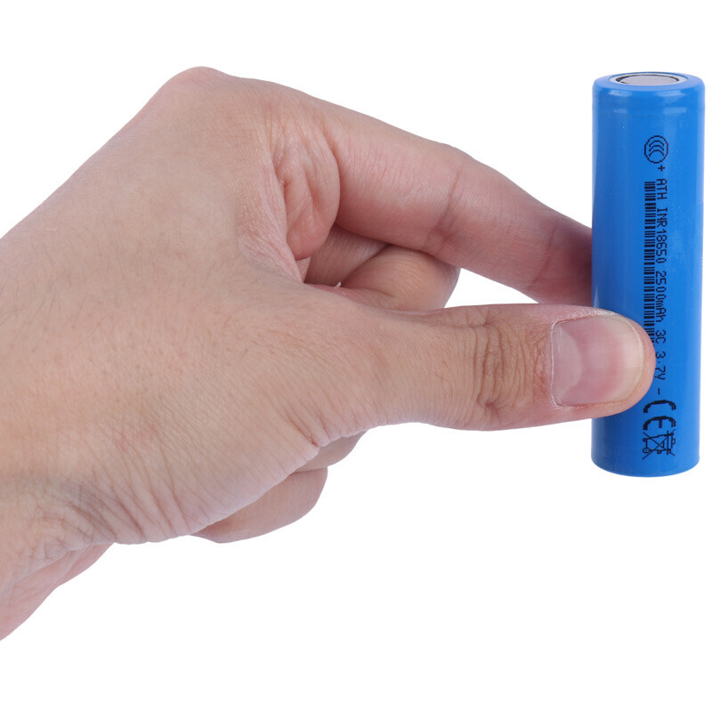 باتری لیتیومی شارژی ATH 18650 2500mAh بسته 50 عددی
