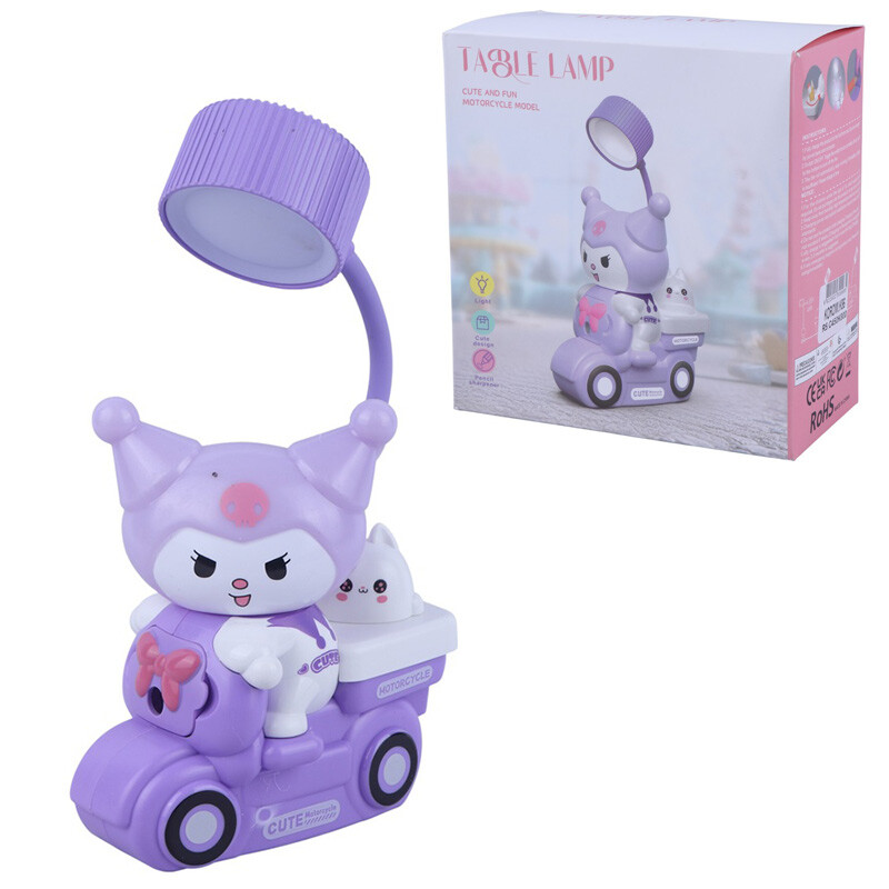 چراغ مطالعه فانتزی طرح کرومی موتور سوار XJD-86