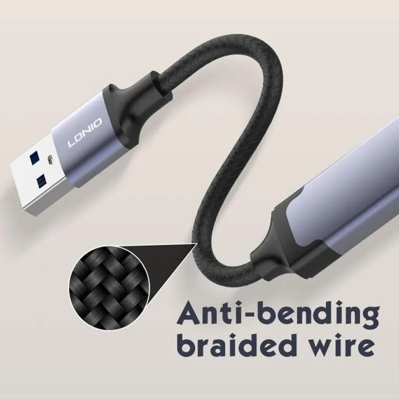 هاب 4 پورت USB 3.0 الدینیو DS-74U