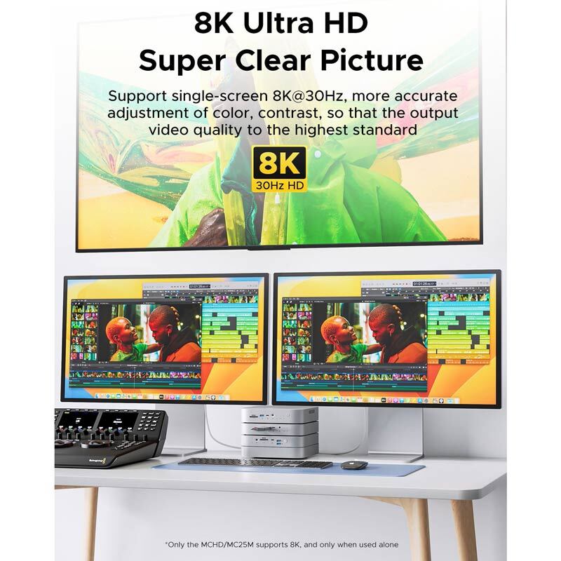 هاب 11 پورت Type-C اوریکو MCHD