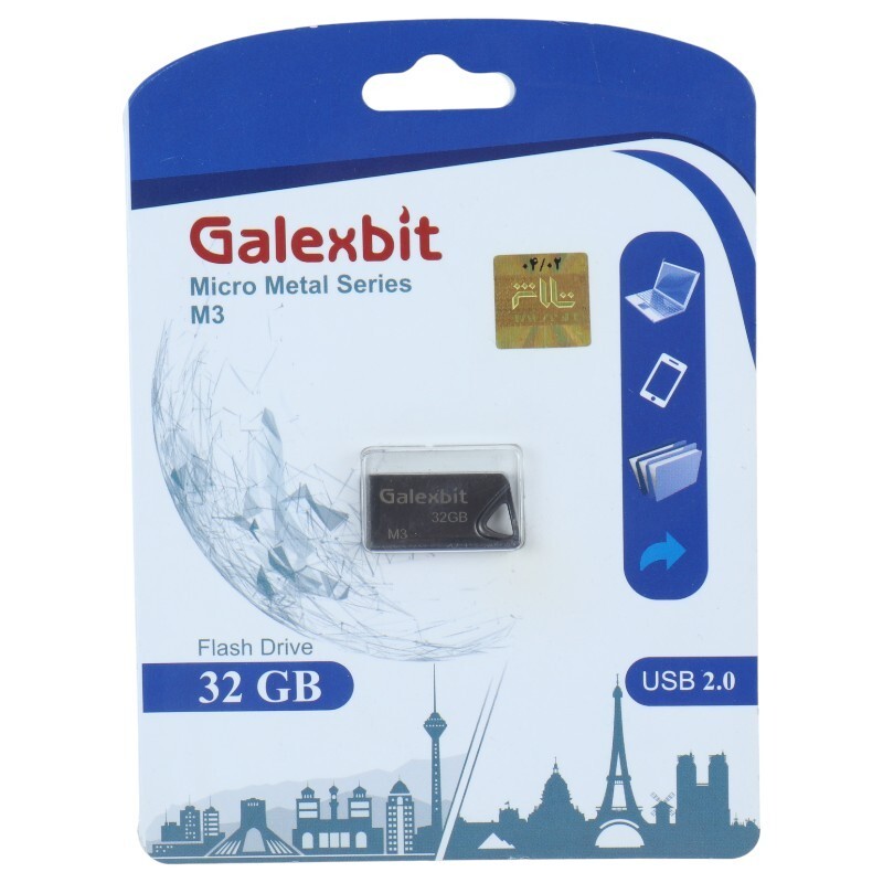 فلش 32 گیگ گلکس بیت Galexbit Micro metal series M3