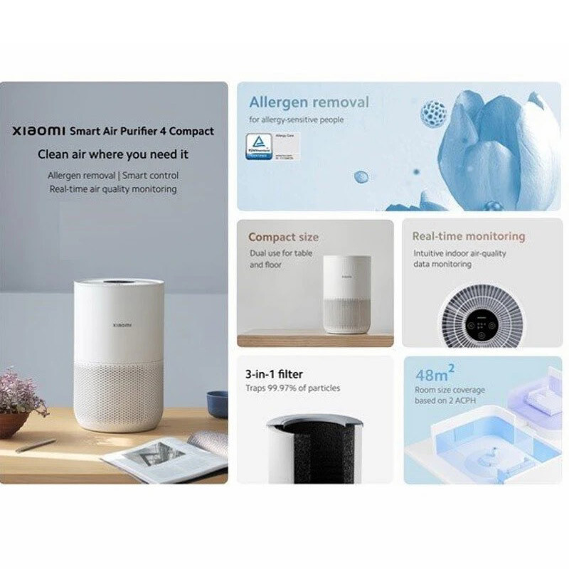 دستگاه تصفیه هوا هوشمند Xiaomi 4Compact
