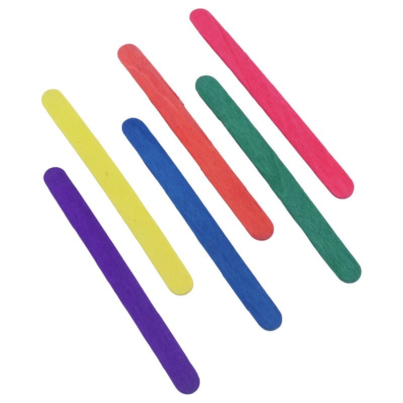 چوب بستنی رنگی الف بسته 40 عددی