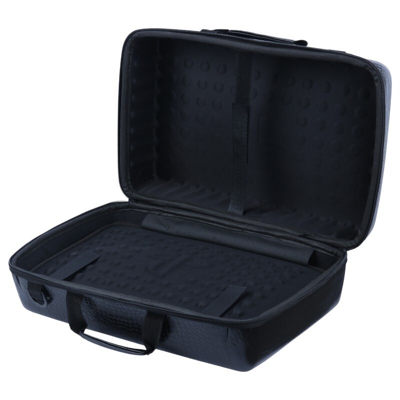 کیف کنسول بازی PS5 Slim چرمی پوست ماری مشکی کد 2