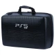 کیف کنسول بازی PS5 Slim چرمی پوست ماری مشکی کد 2