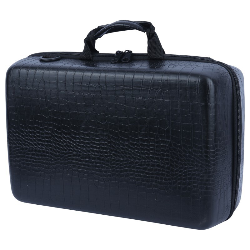 کیف کنسول بازی PS5 Slim چرمی پوست ماری مشکی کد 2