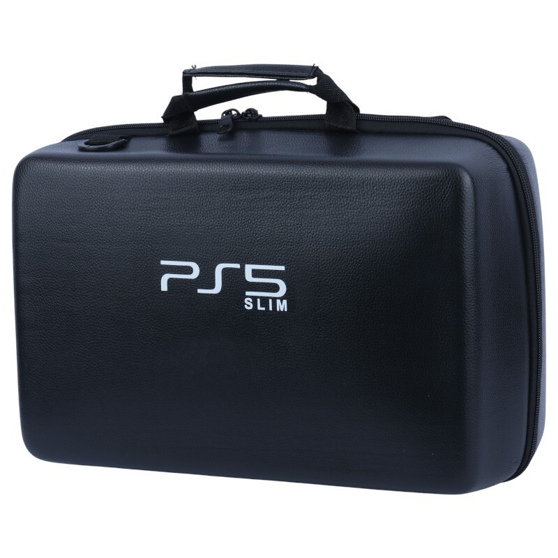 کیف کنسول بازی PS5 Slim چرمی مشکی