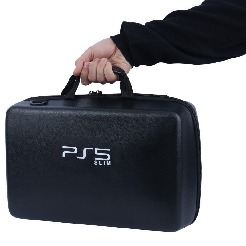 کیف کنسول بازی PS5 Slim چرمی مشکی