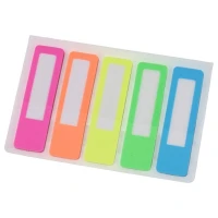 کاغذ یادداشت چسب دار Jinxln P36 1.2*4.6cm بسته 5 عددی