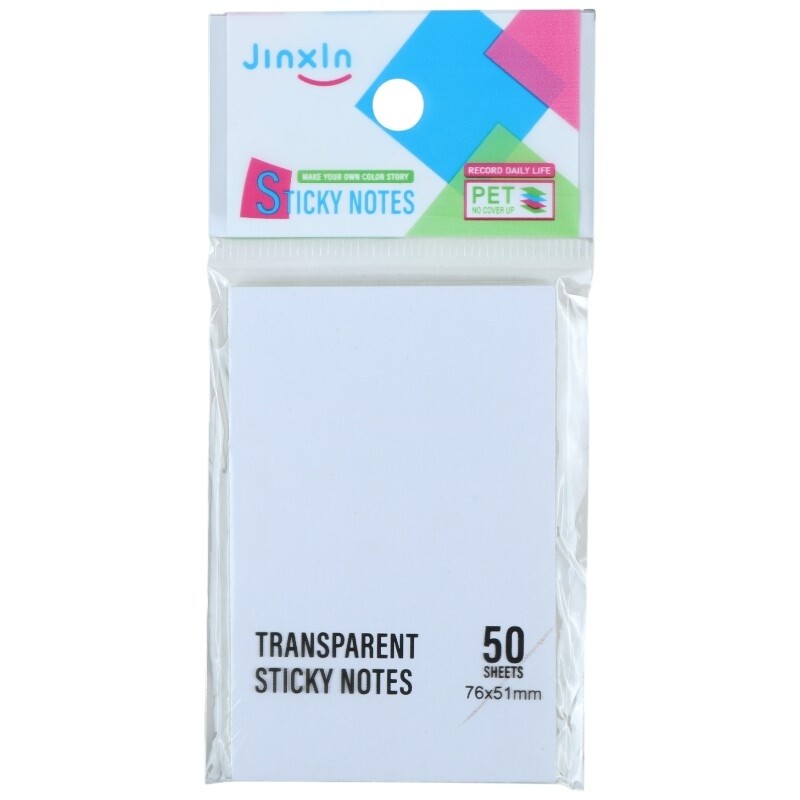 کاغذ یادداشت چسب دار Jinxin p75 7.6*5.1cm بسته 50 برگی