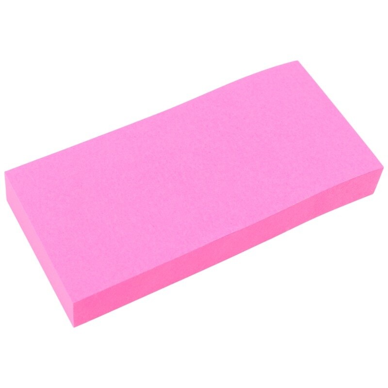 کاغذ یادداشت چسب دار طرح 2 تکه Xing Li S1-3 7.6*7.6cm بسته 100 برگی