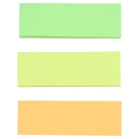 کاغذ یادداشت چسب دار طرح 3 تکه رنگی Xing Li S1-3 7.6*7.6cm بسته 100 برگی