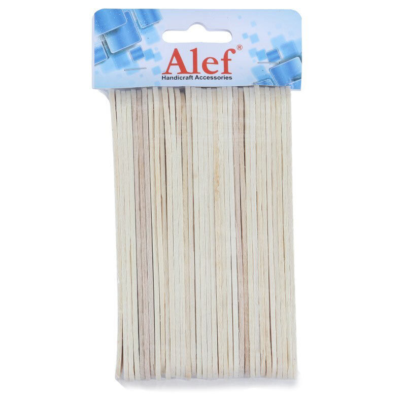 چوب بستنی پهن الف بسته 34 عددی