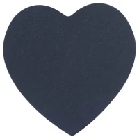 کاغذ یادداشت چسب دار 100 برگ طرح قلب مشکی سایز 7*7 سانتی متر