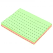 کاغذ یادداشت چسب دار رنگی Xing Li G-4 7.6*10.1cm بسته 100 برگی