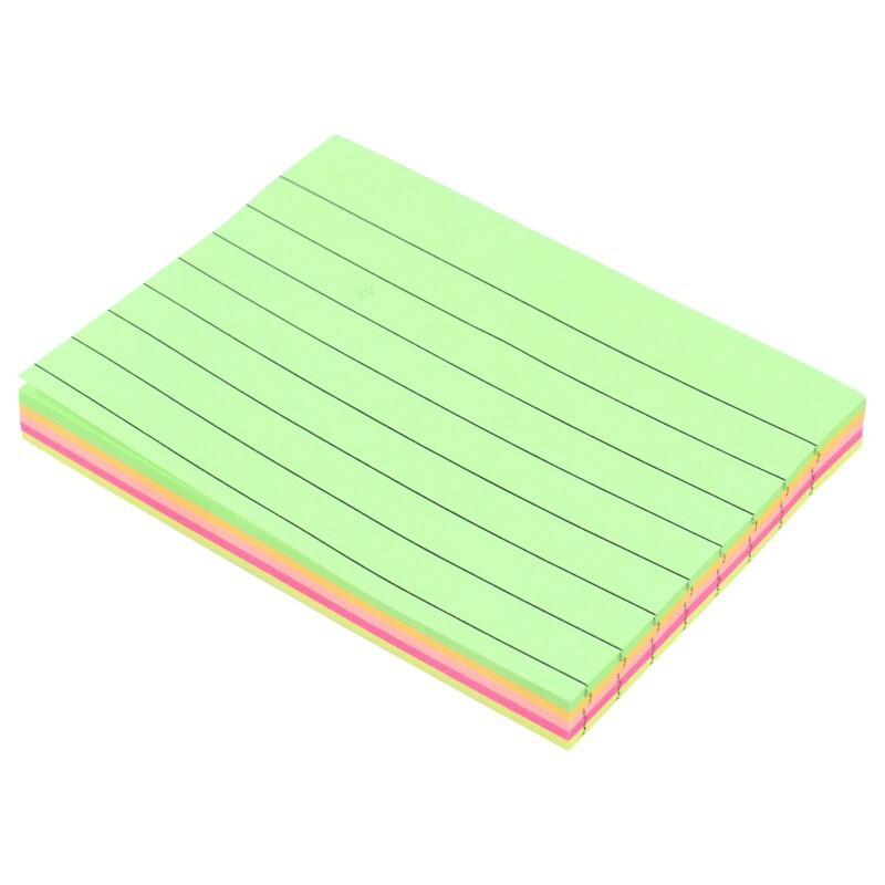 کاغذ یادداشت چسب دار رنگی Xing Li G-4 7.6*10.1cm بسته 100 برگی