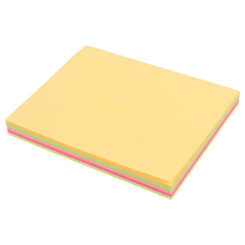 کاغذ یادداشت چسب دار رنگی Xing Li S1-4 7.6*10.1cm بسته 100 برگی