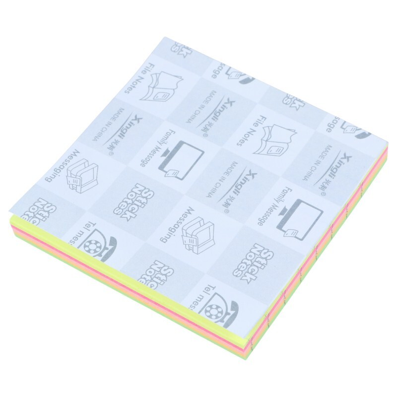 کاغذ یادداشت چسب دار Xing Li G-3 7.6*7.6cm بسته 100 برگی