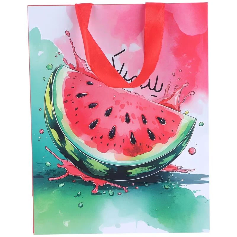 ساک دستی مقوایی طرح یلدا کد 3