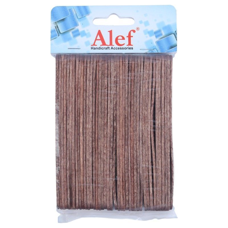 چوب بستنی باریک قهوه ای الف بسته 40 عددی