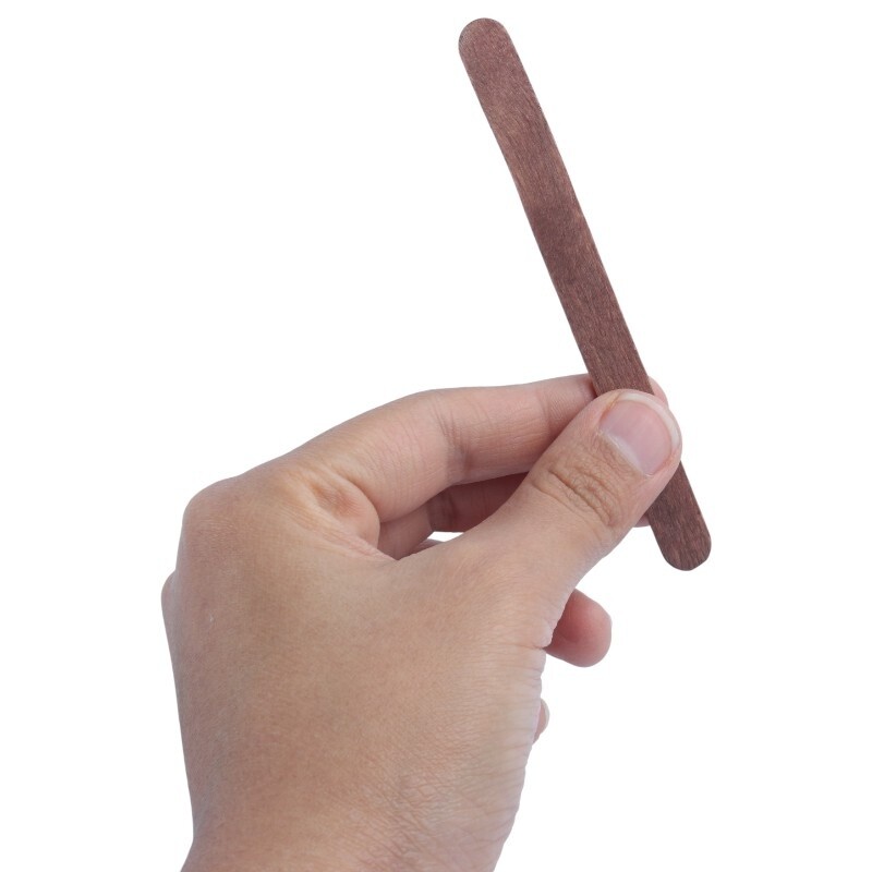 چوب بستنی باریک قهوه ای الف بسته 40 عددی