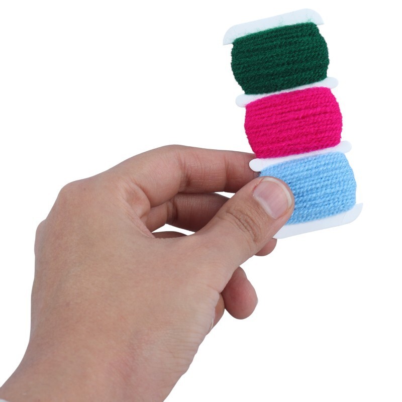 نخ کاموا 12 رنگ Alef طول 4 متر