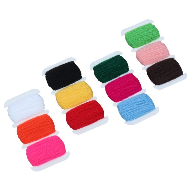 نخ کاموا 12 رنگ Alef طول 4 متر