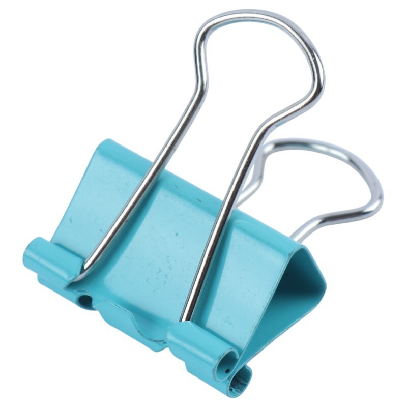 گیره دوبل رنگی DL DL6065 19mm بسته 40 عددی