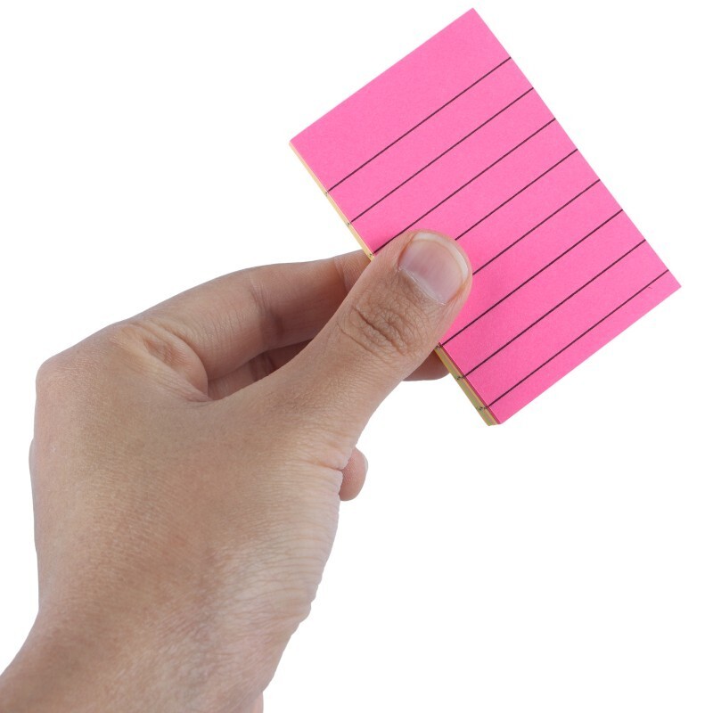 کاغذ یادداشت چسب دار رنگی Xing li G-2 7.6*5.1cm بسته 100 برگی