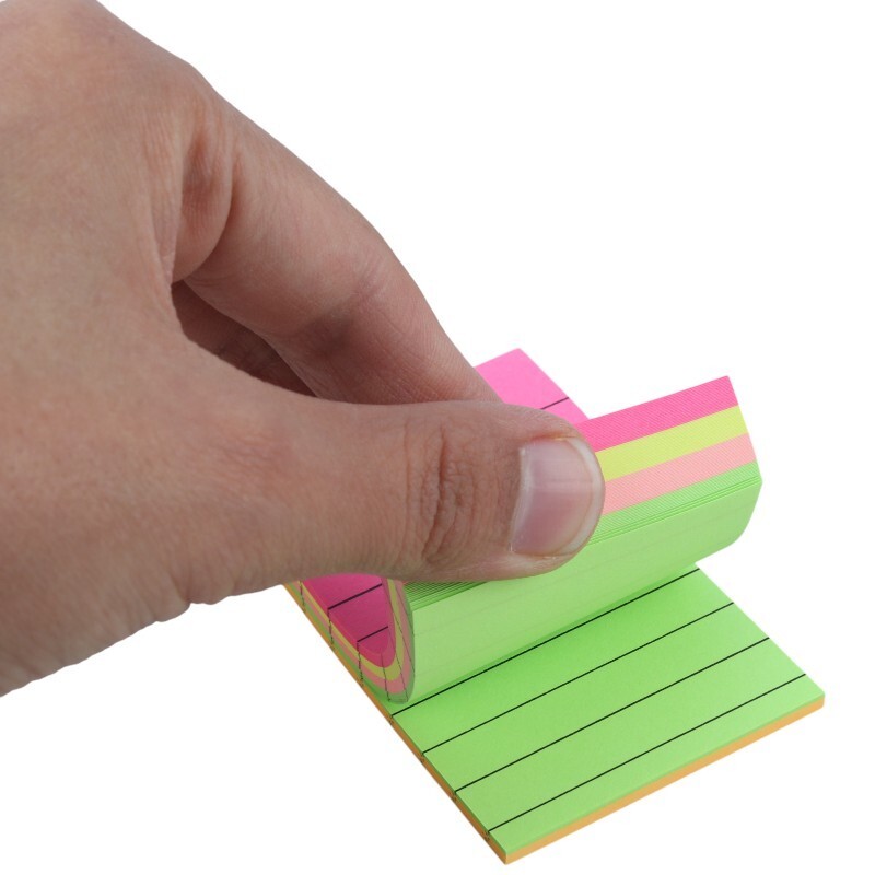 کاغذ یادداشت چسب دار رنگی Xing li G-2 7.6*5.1cm بسته 100 برگی