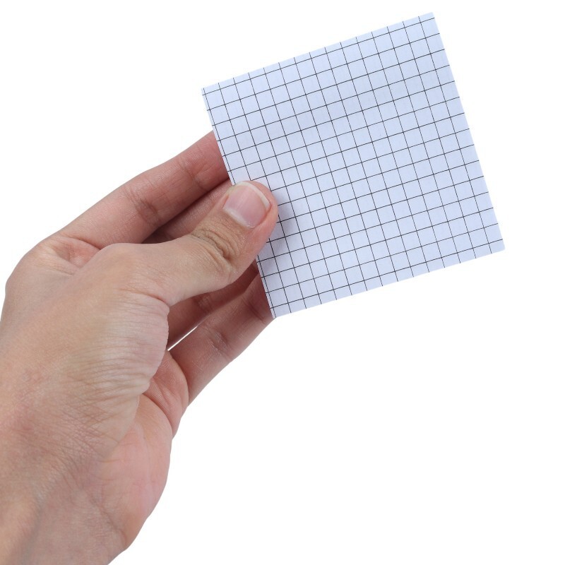 کاغذ یادداشت چسب دار طرح شطرنجی Xing li S1-3 7.6*7.6cm بسته 100 برگی